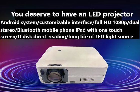 cinema de 1920*1080dpi WIFI LCD Android Mini Portable Projectors For Hotel